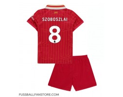 Liverpool Dominik Szoboszlai #8 Replik Heimtrikot Kinder 2024-25 Kurzarm (+ Kurze Hosen)